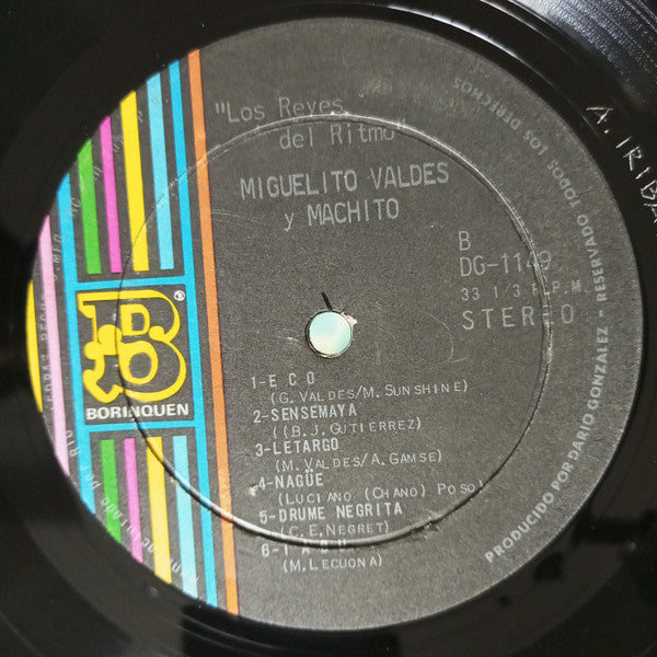 Miguelito Valdes Y Machito : Los Reyes Del Ritmo (The Kings Of Rhythm) (LP)