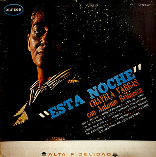 Chavela Vargas, Antonio Bribiesca : Esta Noche  (LP, Album, Mono)