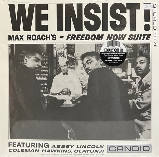 Max Roach : We Insist! Max Roach's Freedom Now Suite (LP, Album, RSD, RE, RM, Cle)