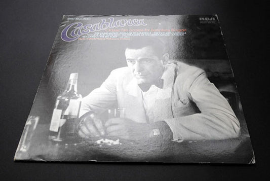 Charles Gerhardt / National Philharmonic Orchestra - Casablanca - Classic Film Scores For Humphrey Bogart vinyl record, LP (Very Good Plus (VG+)) | Lulo Records