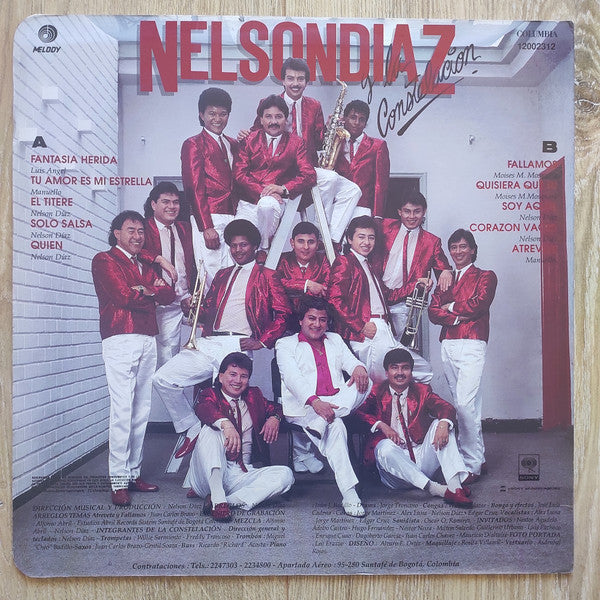 Nelson Diaz Y La Constelacion : Solo Salsa  (LP, Album)