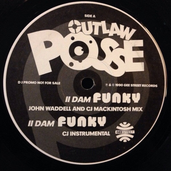 Outlaw Posse : II Dam Funky / Path 2 Survival (12", Promo)