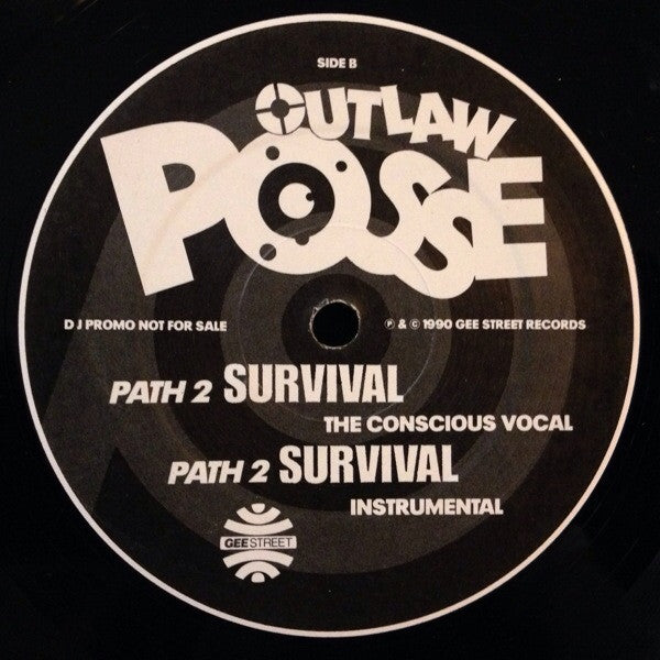 Outlaw Posse : II Dam Funky / Path 2 Survival (12", Promo)