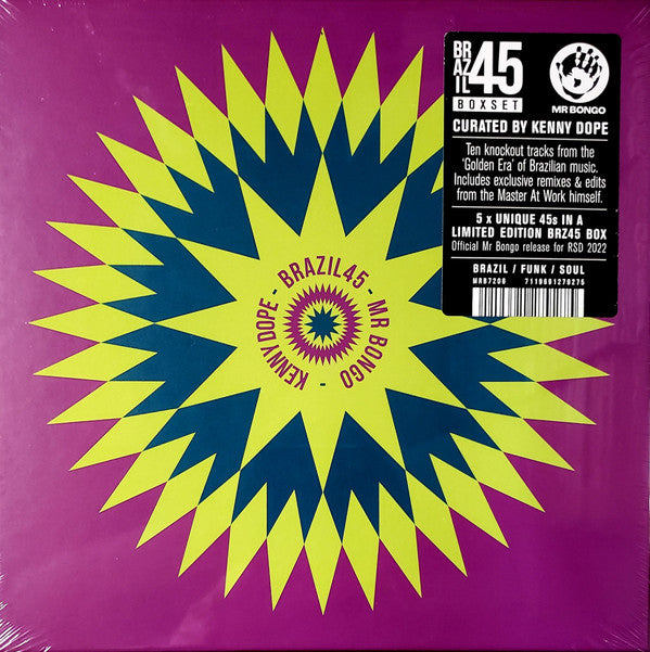Kenny "Dope" Gonzalez : Brazil45: Mr Bongo x Kenny Dope (5x7" + Box, RSD, Comp, Ltd)