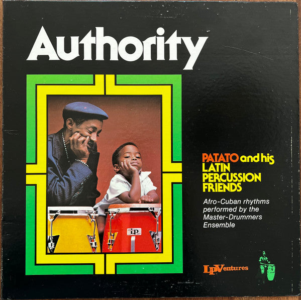 Carlos "Patato" Valdes : Authority (LP, Album, Gat)