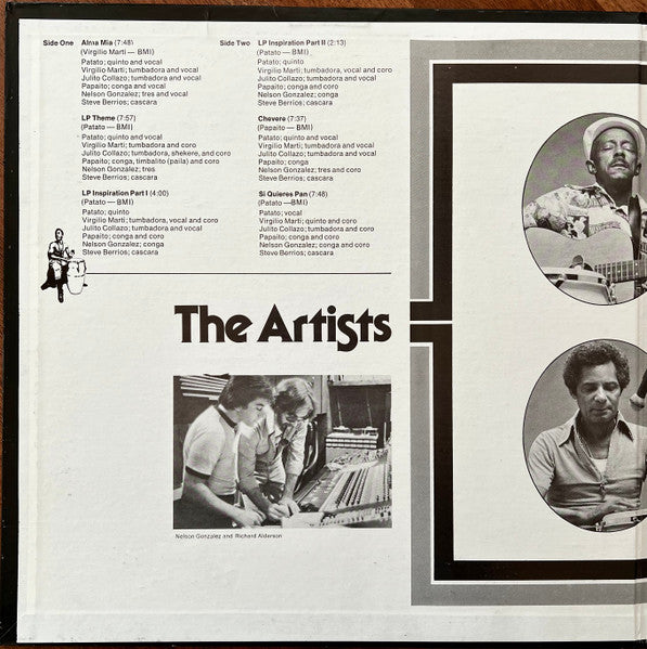 Carlos "Patato" Valdes : Authority (LP, Album, Gat)