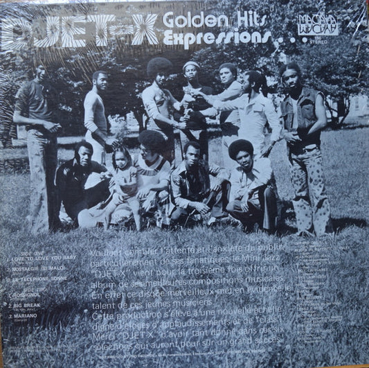 Djet-X - Expressions... vinyl record, LP (Near Mint (NM or M-)) | Lulo Records