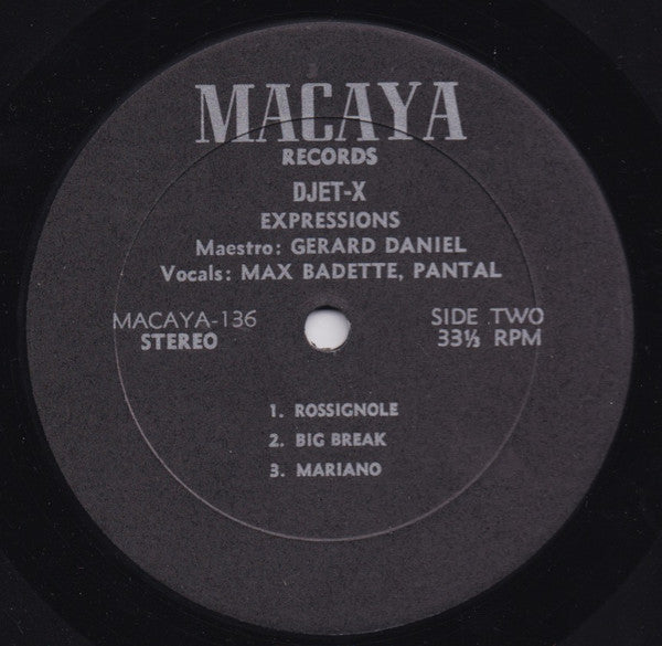 Djet-X : Expressions... (LP, Album)