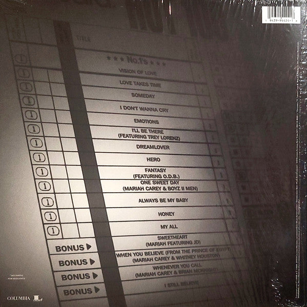 Mariah* : #1's (2xLP, RSD, Comp, Ltd, RE, RM)