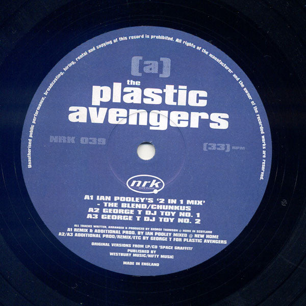 The Plastic Avengers : Remixed Grafitti (Part 1) (12")