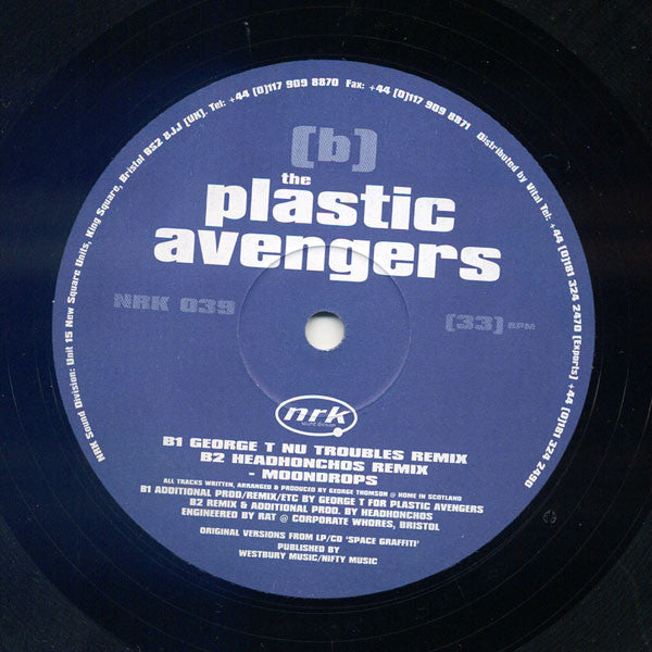 The Plastic Avengers : Remixed Grafitti (Part 1) (12")
