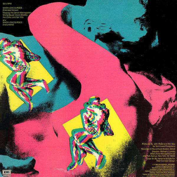 Jules Shear : When Love Surges (12", Single)