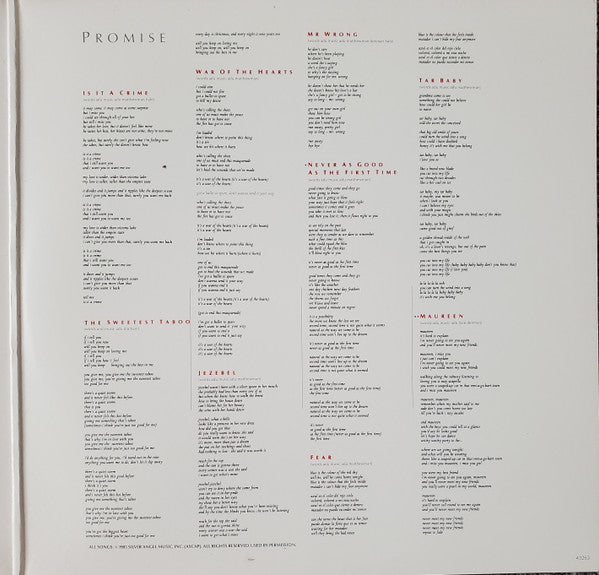 Sade : Promise (LP, Album, Pit)