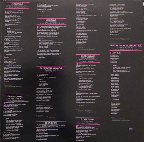 Julio Iglesias : A Vous Les Femmes (LP, Album, Gat)