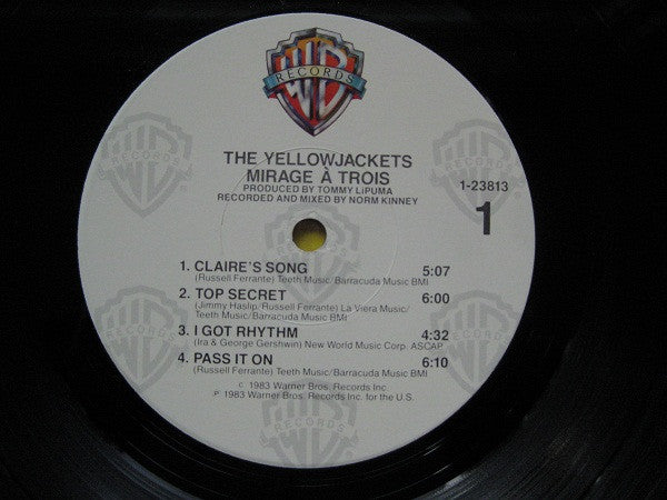 Yellowjackets : Mirage À Trois (LP, Album, Jac)
