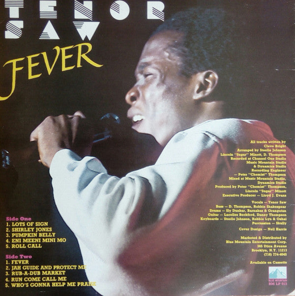 Tenor Saw : Fever (LP, Album)