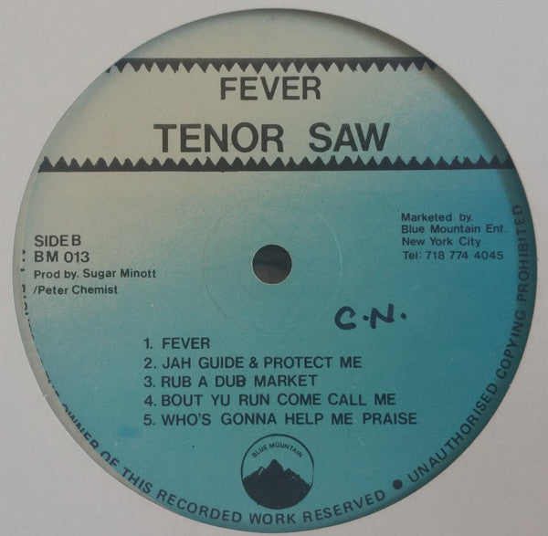 Tenor Saw : Fever (LP, Album)