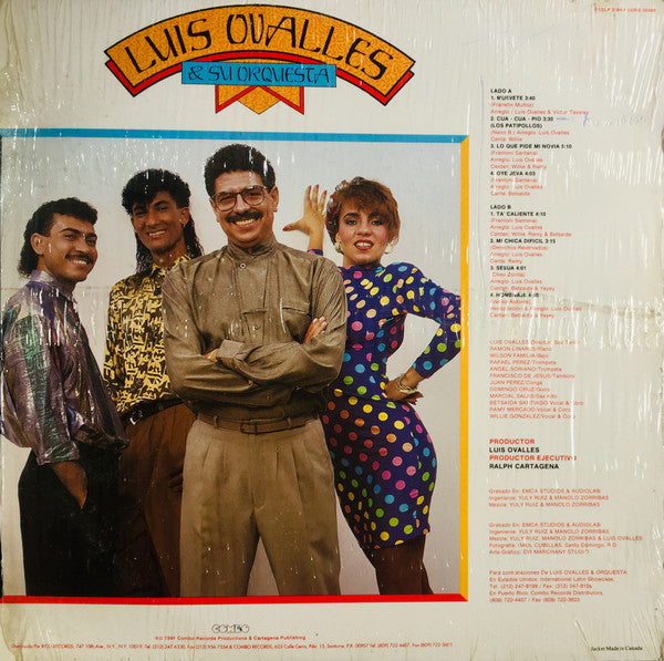 Luis Ovalles & Su Orquesta* : Ta' Caliente (LP, Album)
