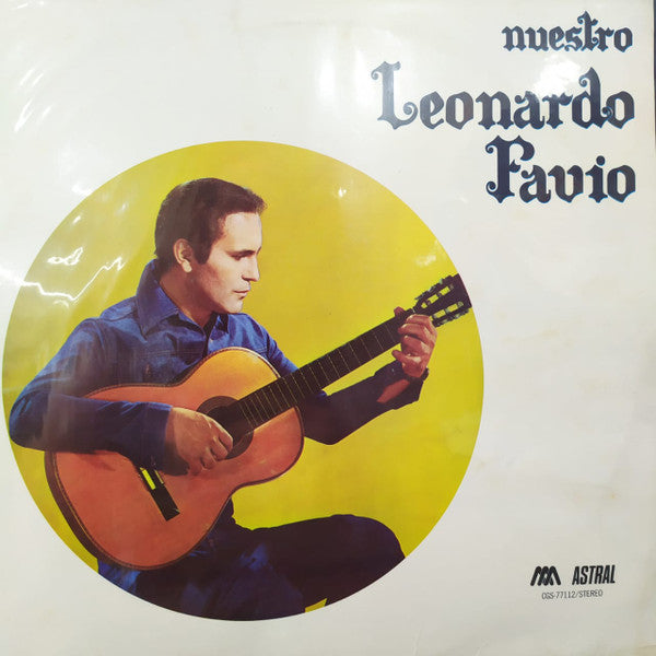 Leonardo Favio : Nuestro Leonardo Favio (LP, Album, RE)