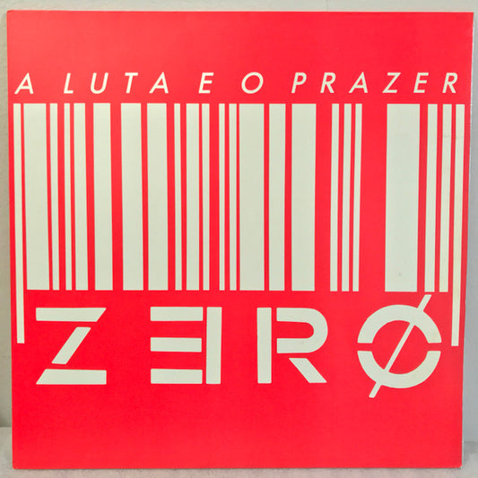 Zero (7) : A Luta E O Prazer (12", Promo)