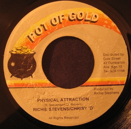 Richie Stephens & Crissy D : Physical Attraction (7", Single)