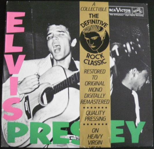 Elvis Presley : Elvis Presley (LP, Album, Mono, RE, RM, Ind)