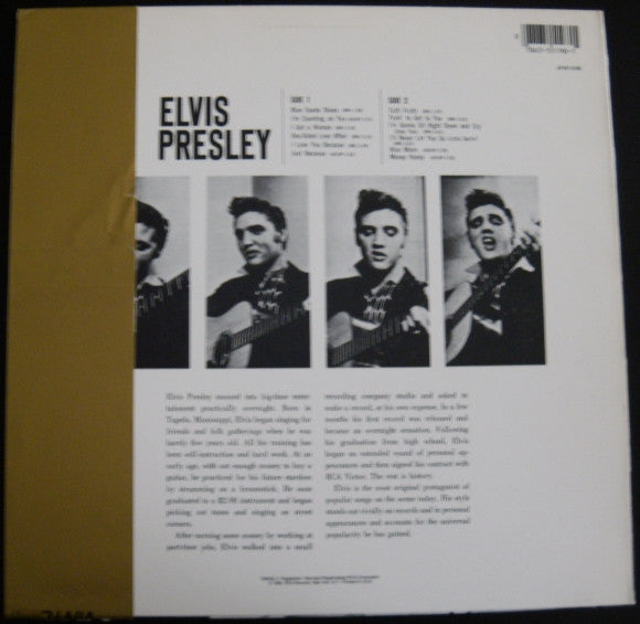 Elvis Presley : Elvis Presley (LP, Album, Mono, RE, RM, Ind)