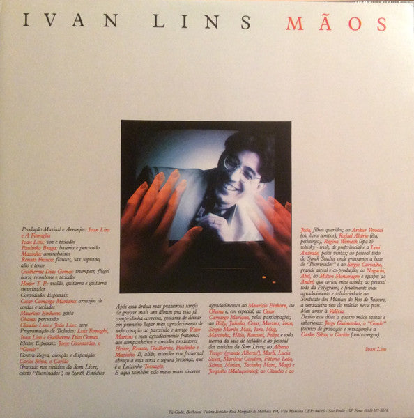 Ivan Lins : Mãos (LP, Album)