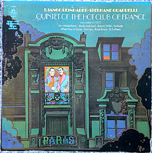 Django Reinhardt & Stéphane Grappelli : Quintet Of The Hot Club Of France (LP, Comp)