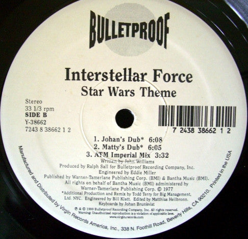 Interstellar Force Star Wars Theme テクノ Buy Interstellar Force : Star Wars Theme (12
