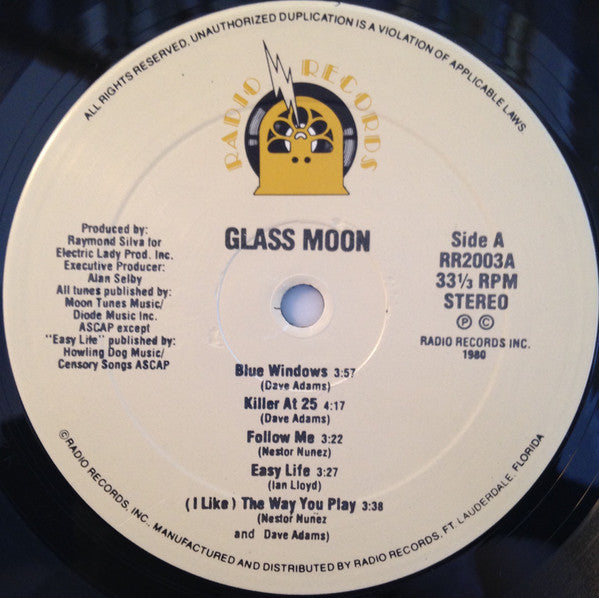 Glass Moon : Glass Moon (LP, Album)