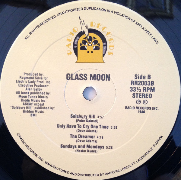 Glass Moon : Glass Moon (LP, Album)