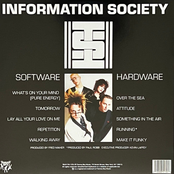 Information Society : Information Society (LP, Album, Ltd, RE, Cle)
