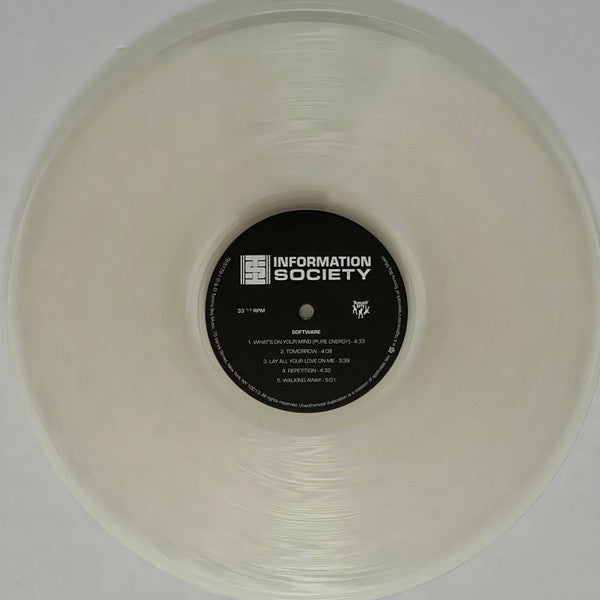 Information Society : Information Society (LP, Album, Ltd, RE, Cle)