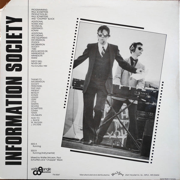 Information Society : Running (12")