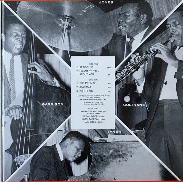 John Coltrane : Live At Birdland (LP, Album, RE, Gat)