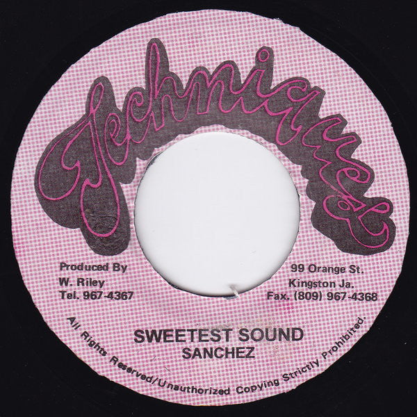 Sanchez : Sweetest Sound (7", RE)