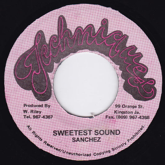 Sanchez : Sweetest Sound (7", RE)