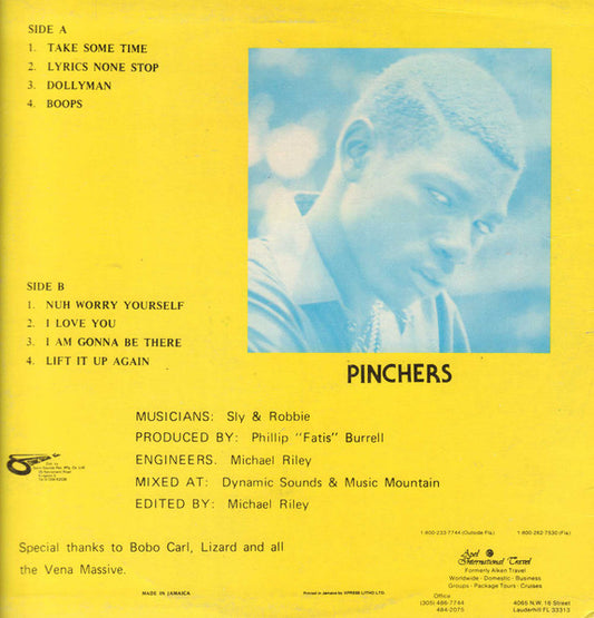 Pinchers - Lift It Up Again vinyl record, LP (Very Good Plus (VG+)) | Lulo Records