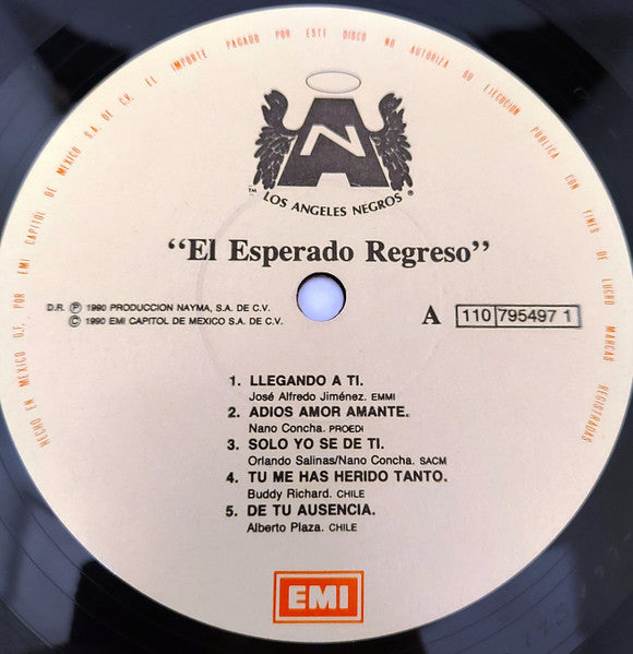 Los Angeles Negros : El Esperado Regreso (LP, Album)
