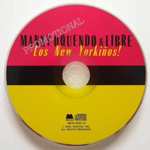 Manny Oquendo & Libre : Los New Yorkiños! (CD, Album, Promo)