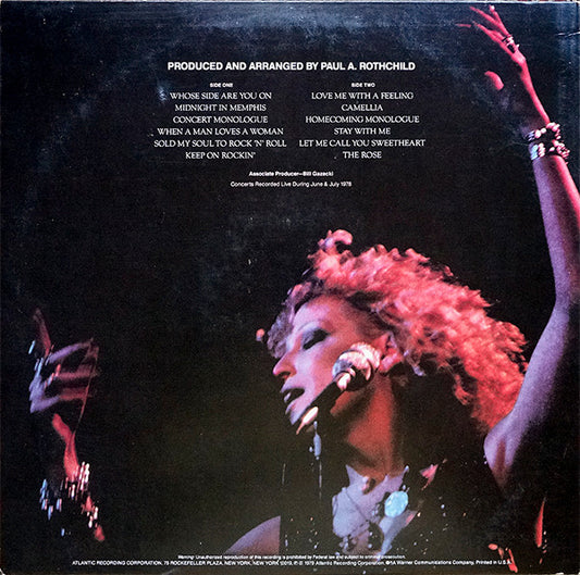 Bette Midler - The Rose - The Original Soundtrack Recording vinyl record, LP (Mint (M)) | Lulo Records