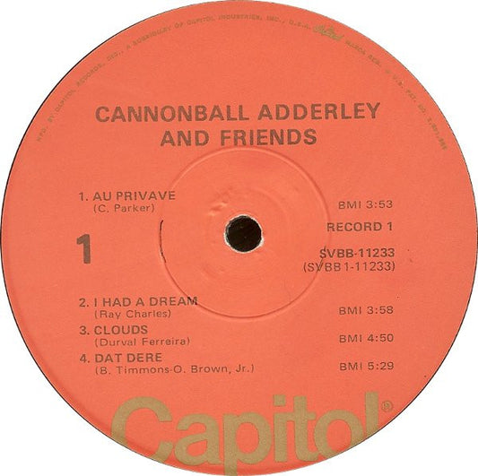 Cannonball Adderley : Cannonball Adderley And Friends (2xLP, Comp, Gat)