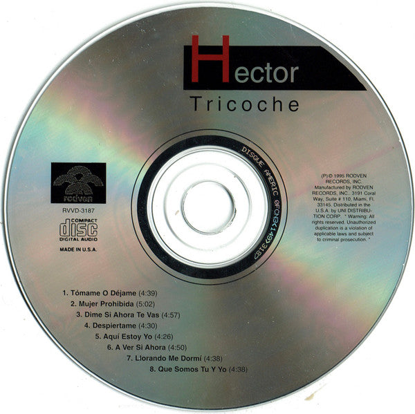 Hector Tricoche :  Aqui Estoy Yo (CD, Album)