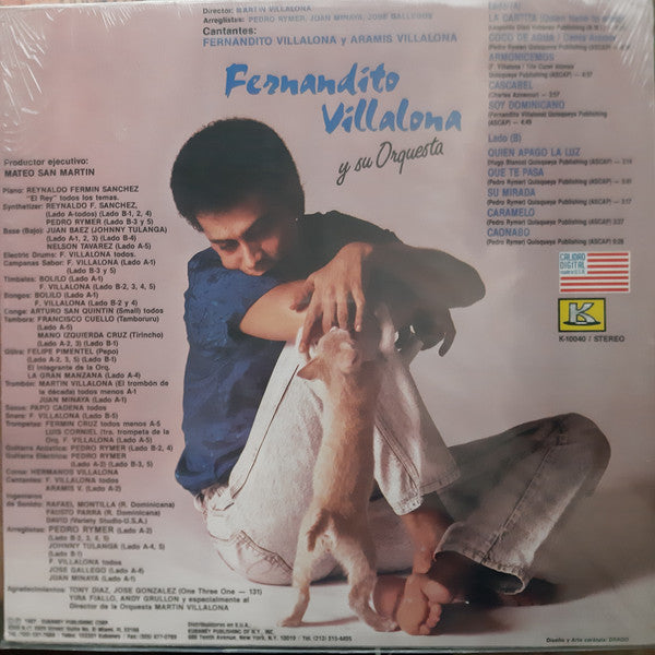 Fernandito Villalona Y Su Orquesta : La Cartita (LP)