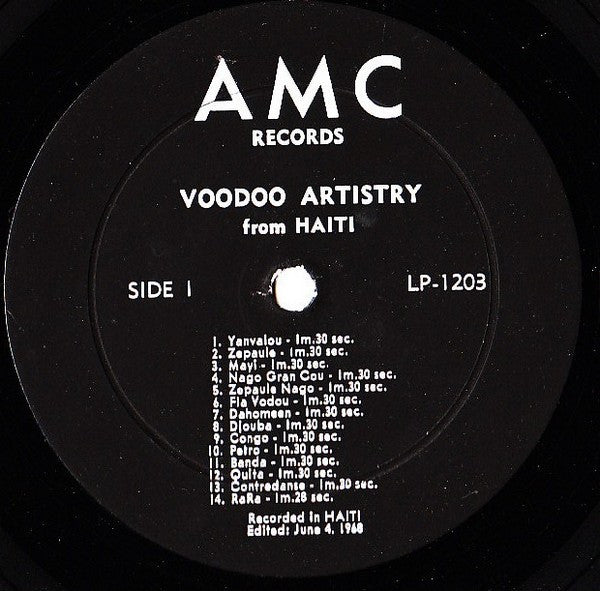Various : Voodoo Artistry From Haiti (LP, Album)