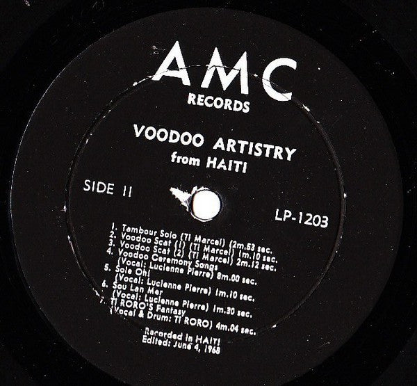 Various : Voodoo Artistry From Haiti (LP, Album)