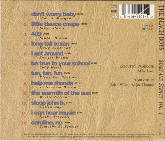 The Beach Boys - Stars And Stripes Vol. 1 vinyl record, CD (Mint (M)) | Lulo Records