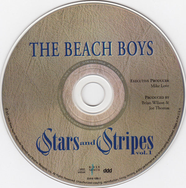 The Beach Boys : Stars And Stripes Vol. 1 (CD, Album, Dig)