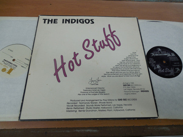 The Indigos (4) : Hot Stuff (12")